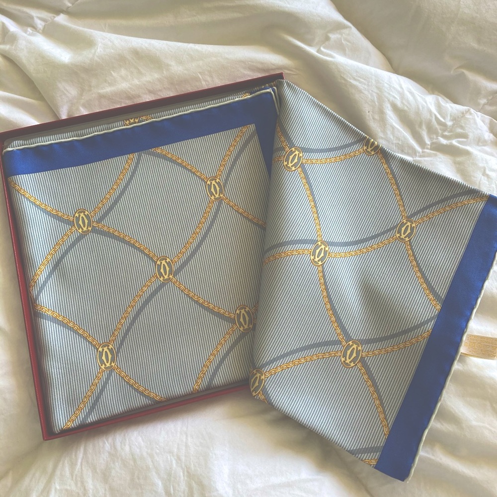 Original Cartier Silk scarf